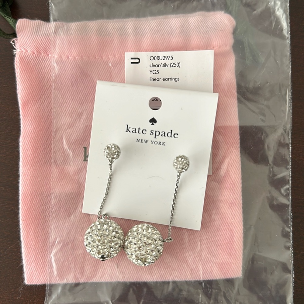 Kate Spade NWT Ball Drop Earrings